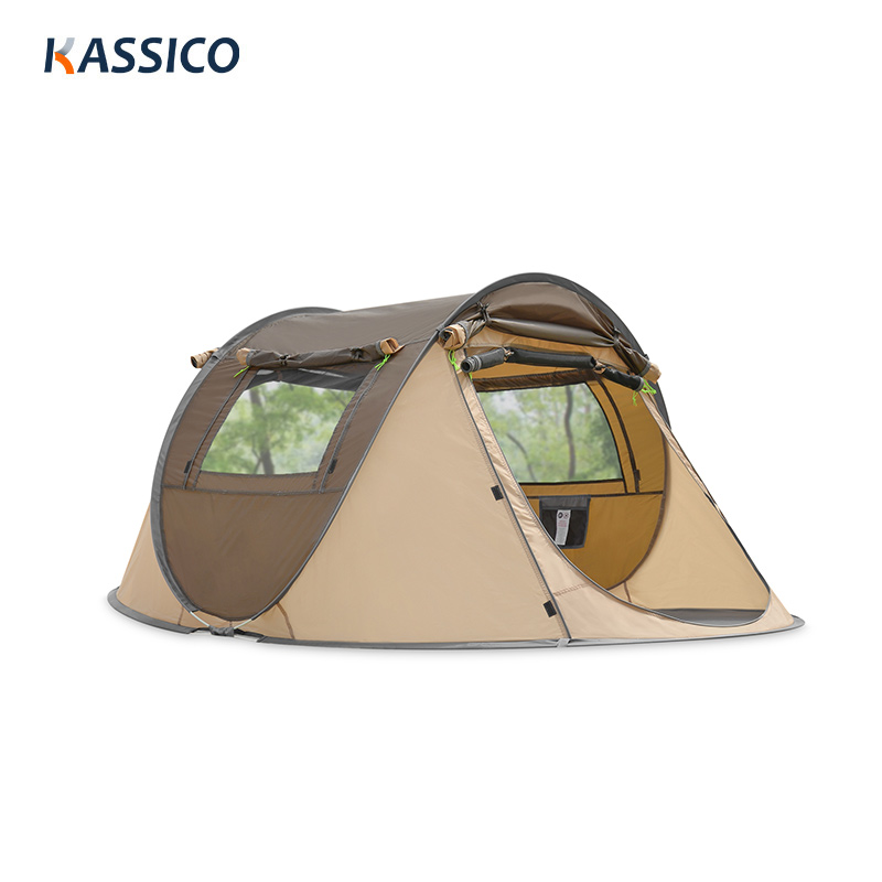 Einfach aufzubauendes und wasserdichtes Camping-Pop-up-Zelt für den Außenbereich