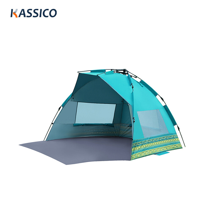 Sofortiges Pop-Up-offenes trinkbares Camping-Strandzelt mit wasserdichter Anti-UVschattierung