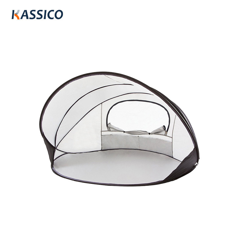 UPF 50+ Automatisches Camping-Strandzelt - Tragbarer Pop-up-Sonnenschutz