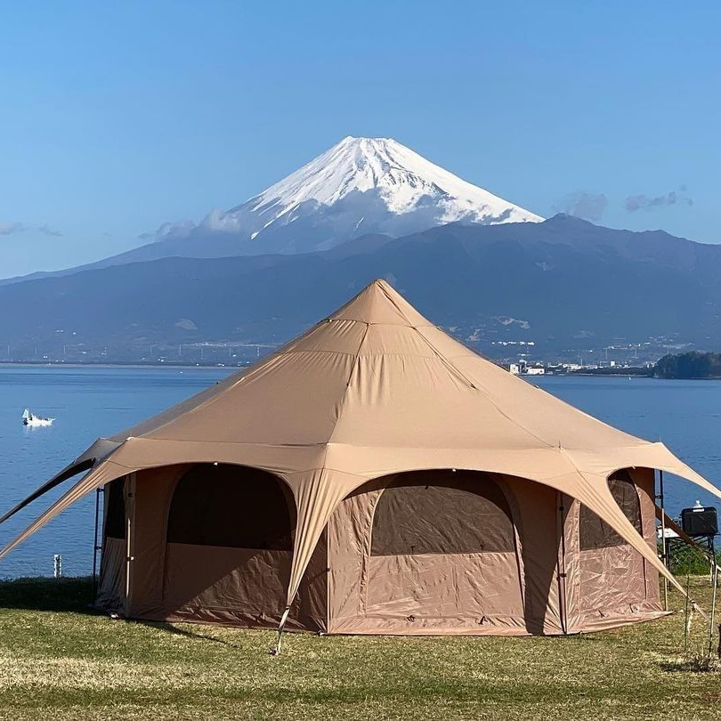 Doppellagiges Camping-Glamping-Jurt-Zelt