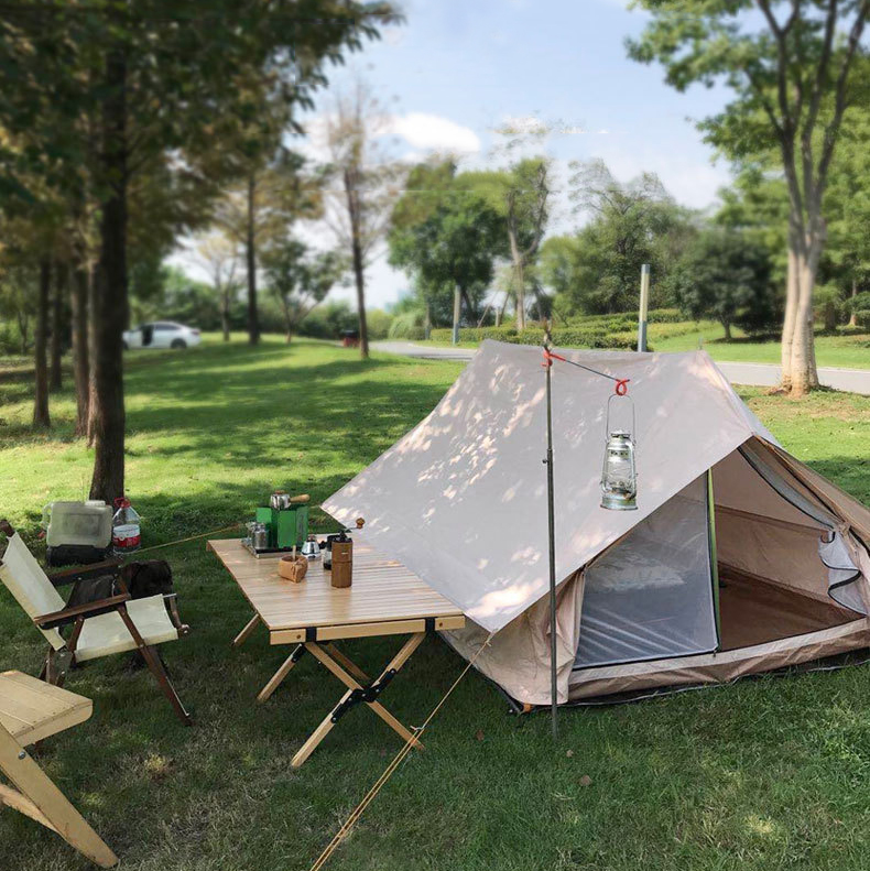 Outdoor-Camping-Wandzelt aus Segeltuch/Oxford