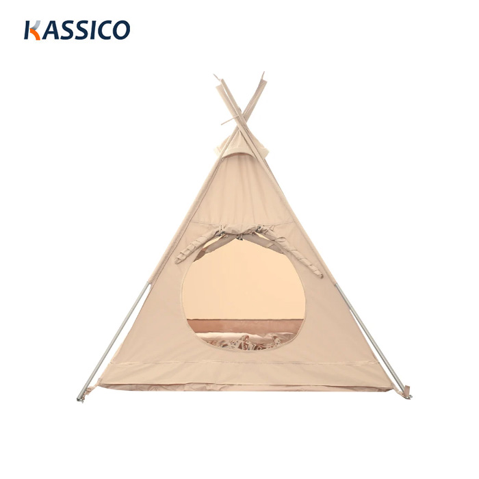 Indisches Tipi-Kinderspielzelt aus Segeltuch