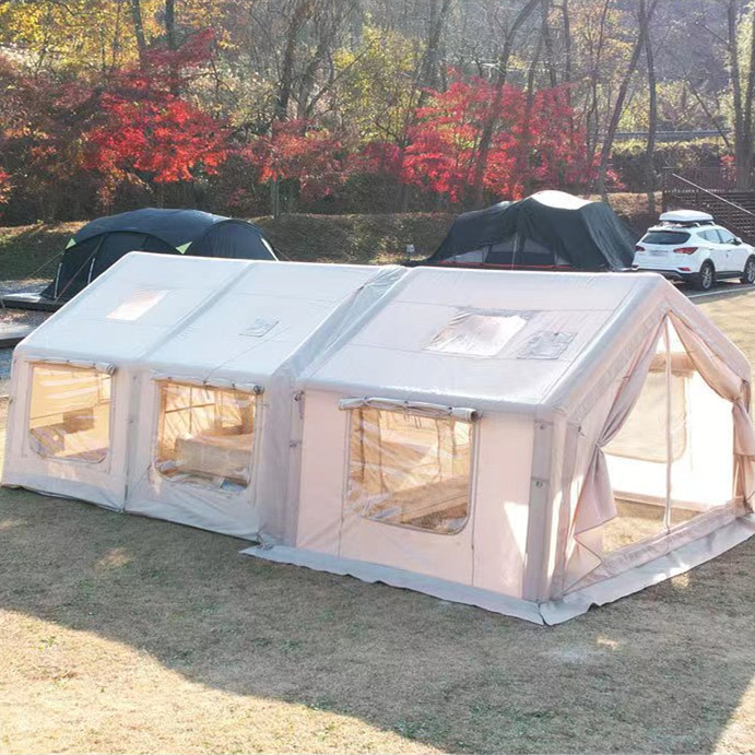22/31㎡ 3-4 Zimmer Luft Aufblasbares Glamping Zelt