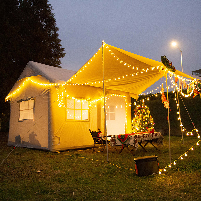 Luxus-Glamping-Automatik-Luftaufblaszelt