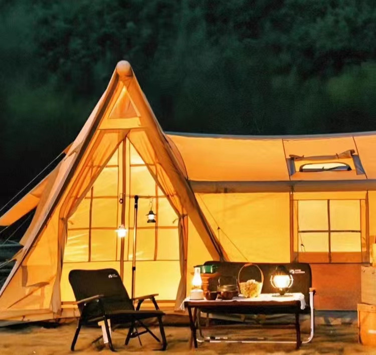Großes wasserdichtes aufblasbares Campingzelt