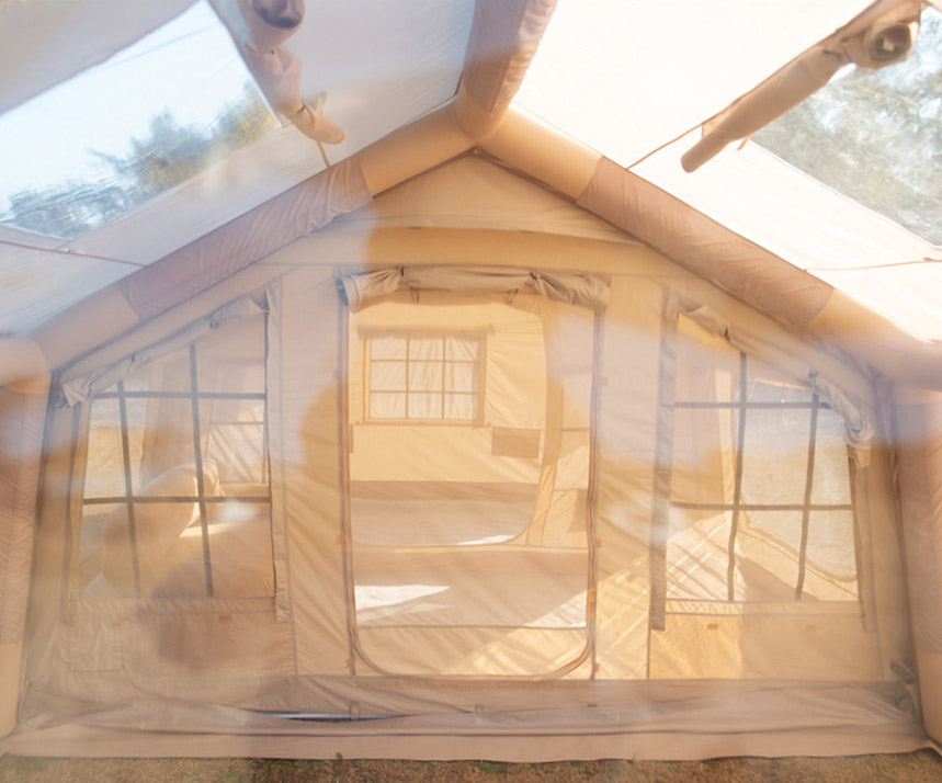 12㎡ Zwei Zimmer Automatisches aufblasbares Glamping-Zelt