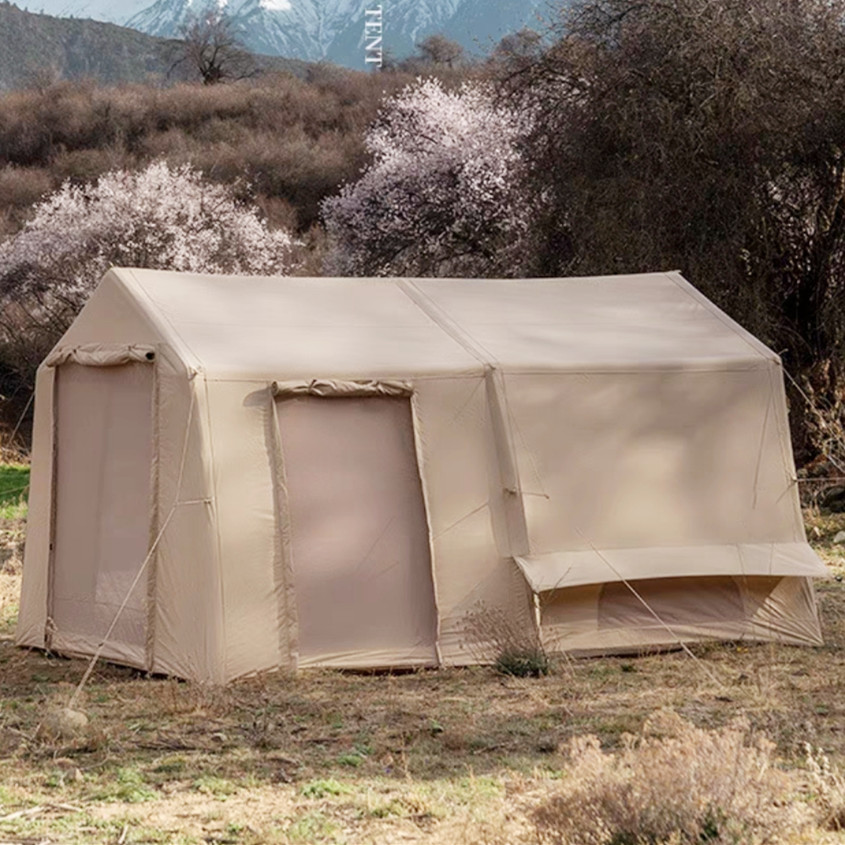 12㎡ Zwei Zimmer Automatisches aufblasbares Glamping-Zelt