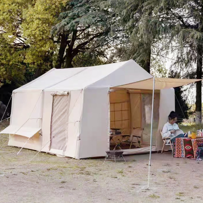 12㎡ Zwei Zimmer Automatisches aufblasbares Glamping-Zelt