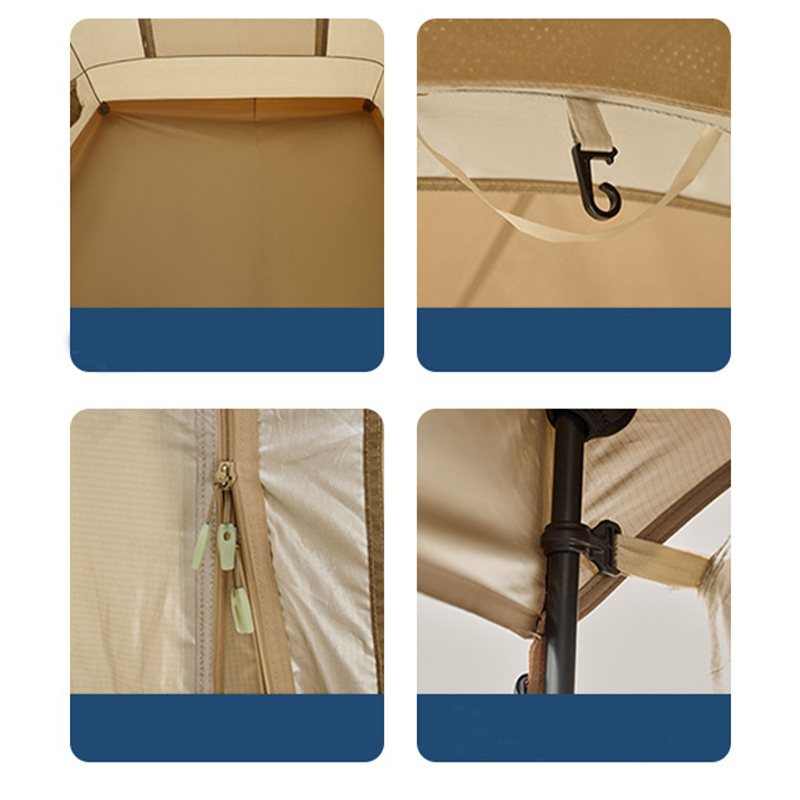 2 Zimmer Cloud Vessel Camping Tunnelzelt