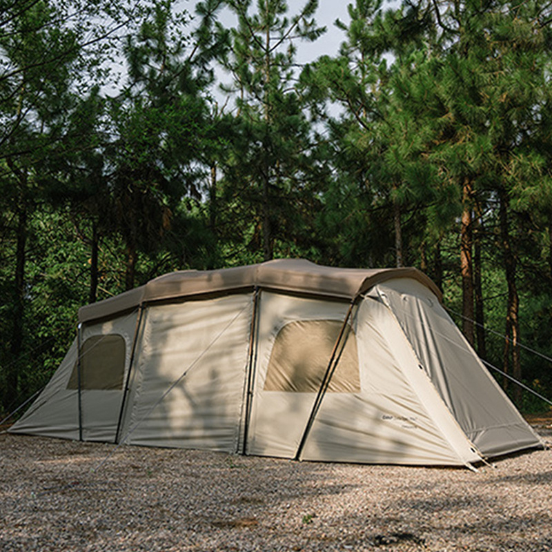 2 Zimmer Cloud Vessel Camping Tunnelzelt