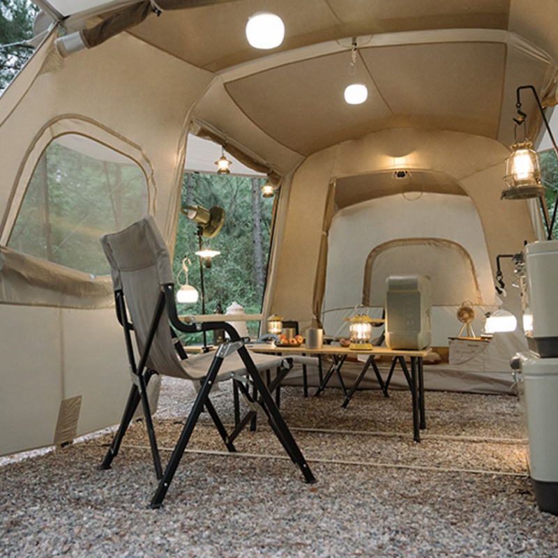 2 Zimmer Cloud Vessel Camping Tunnelzelt