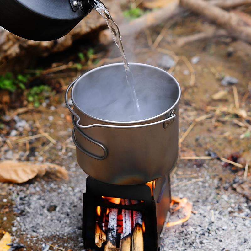Titantopf mit Bügelgriff 900ml 1100ml 1600ml