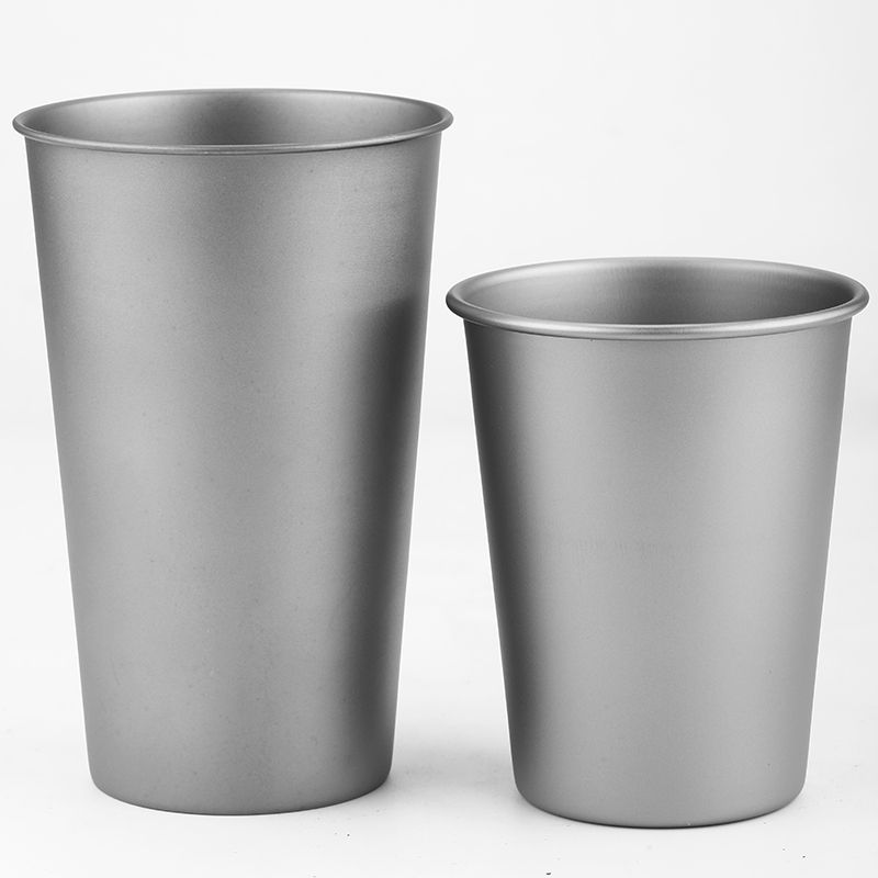 Stapelbarer Wasserbecher für reisende Outdoor-Campingausrüstung
