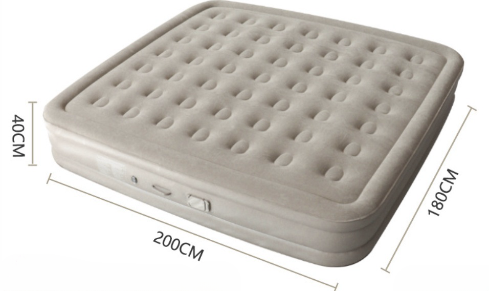 40 cm Luftaufblasbares Campingzeltbett – Automatische Aufblasmatratze mit Pumpe