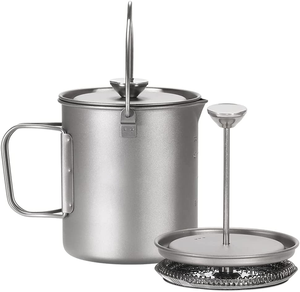 Camping Titan French Press Kaffeekanne Titan Teetasse