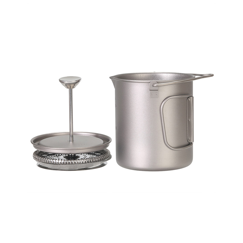 Camping Titan French Press Kaffeekanne Titan Teetasse