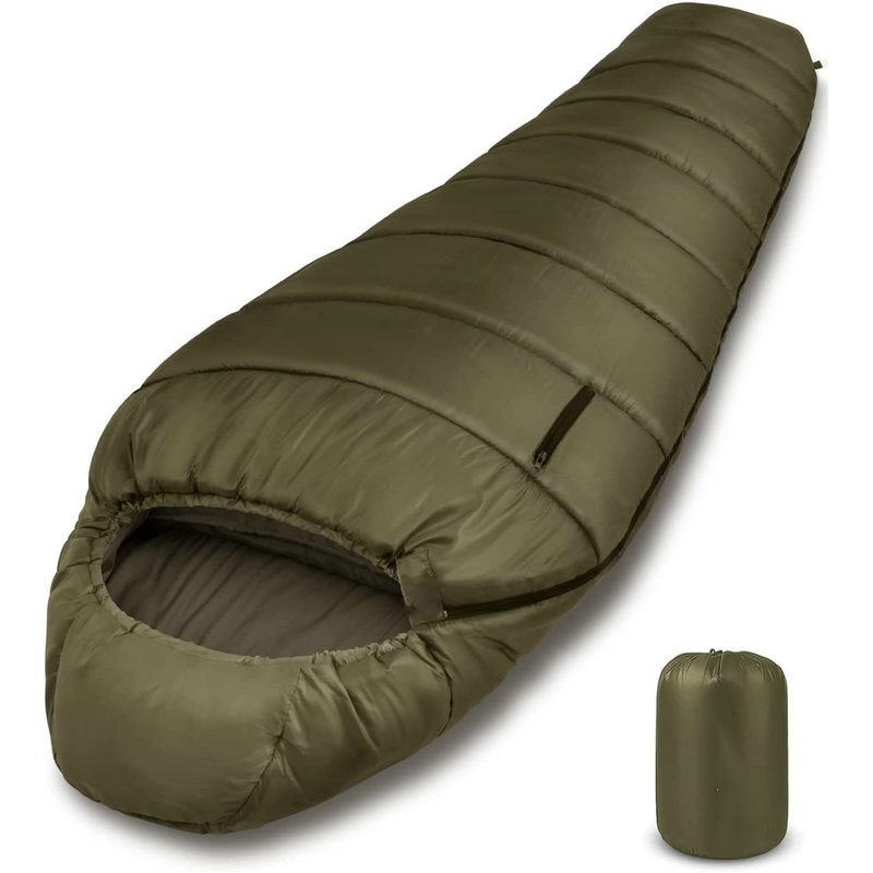 1500 g Winter-Campingschlafsack mit Entendaunen