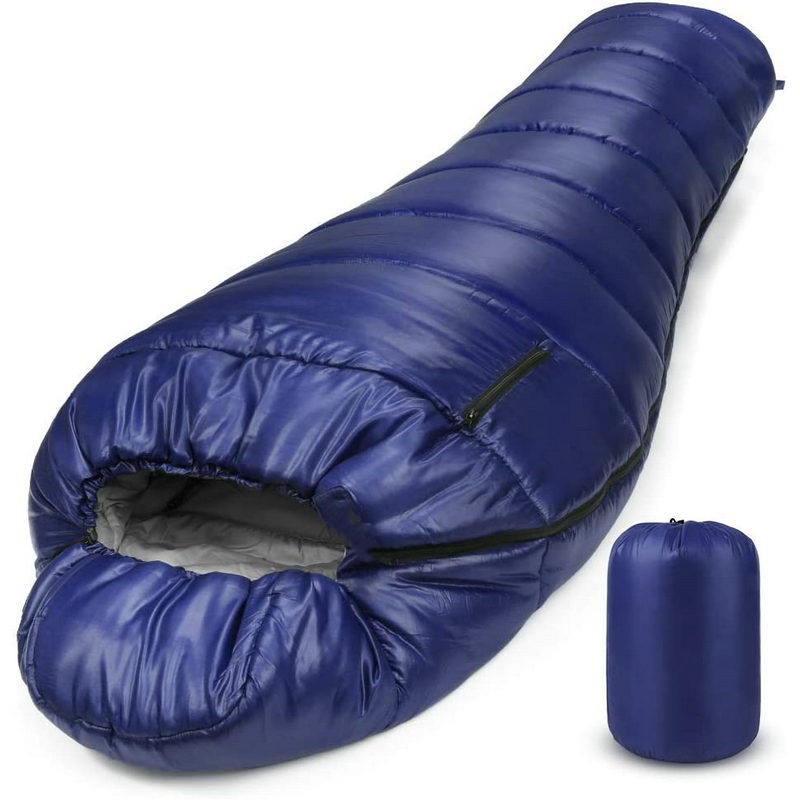 1500 g Winter-Campingschlafsack mit Entendaunen