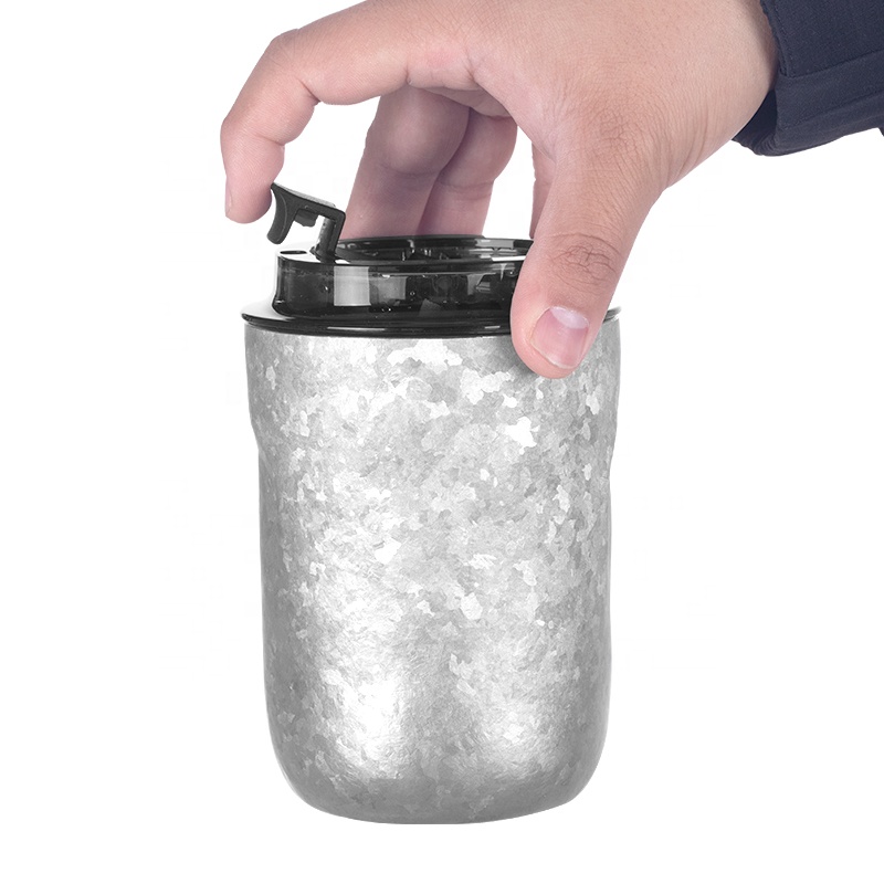 400ml Wasserbecher mit Lippe Vakuumisolierter Kaffeebecher Reisebecher