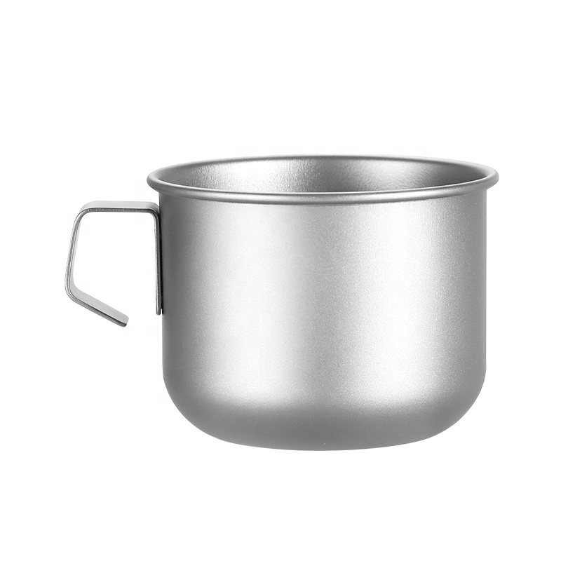 Becher aus reinem Titan, einlagig, Becher aus reinem Titan