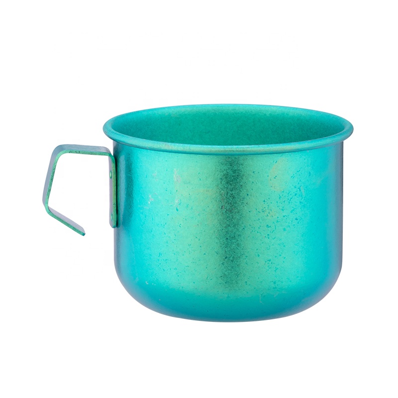 Becher aus reinem Titan, einlagig, Becher aus reinem Titan