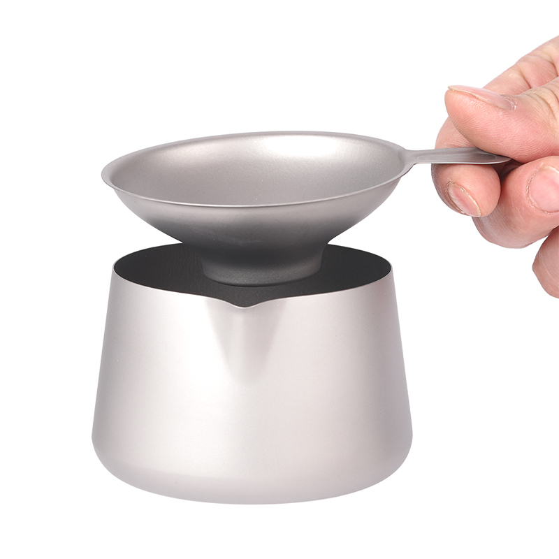 Teekessel Teekanne 260ml Outdoor Camping Abendessen Geschirr