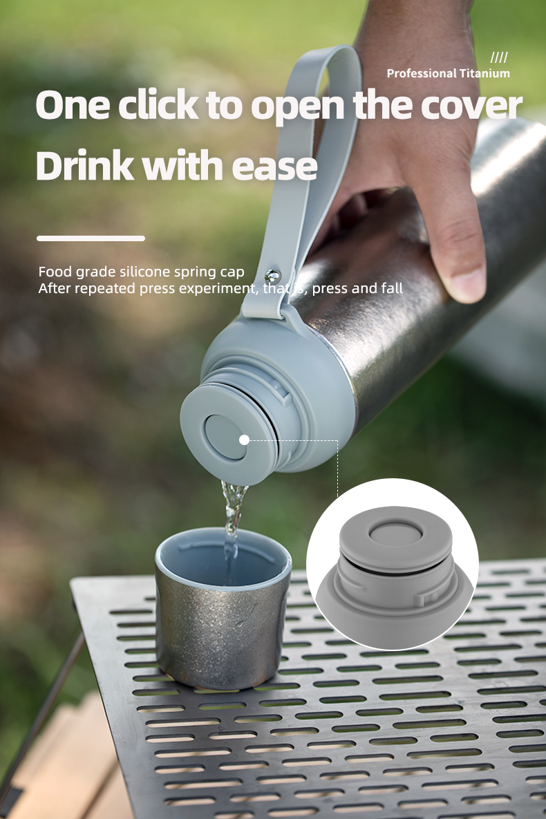 800 ml vakuumisolierte Wasserflasche