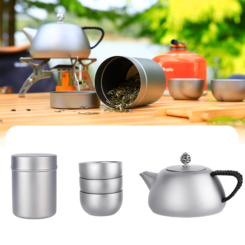Ultraleichte Feldflasche Outdoor Camping Kaffee Teekanne