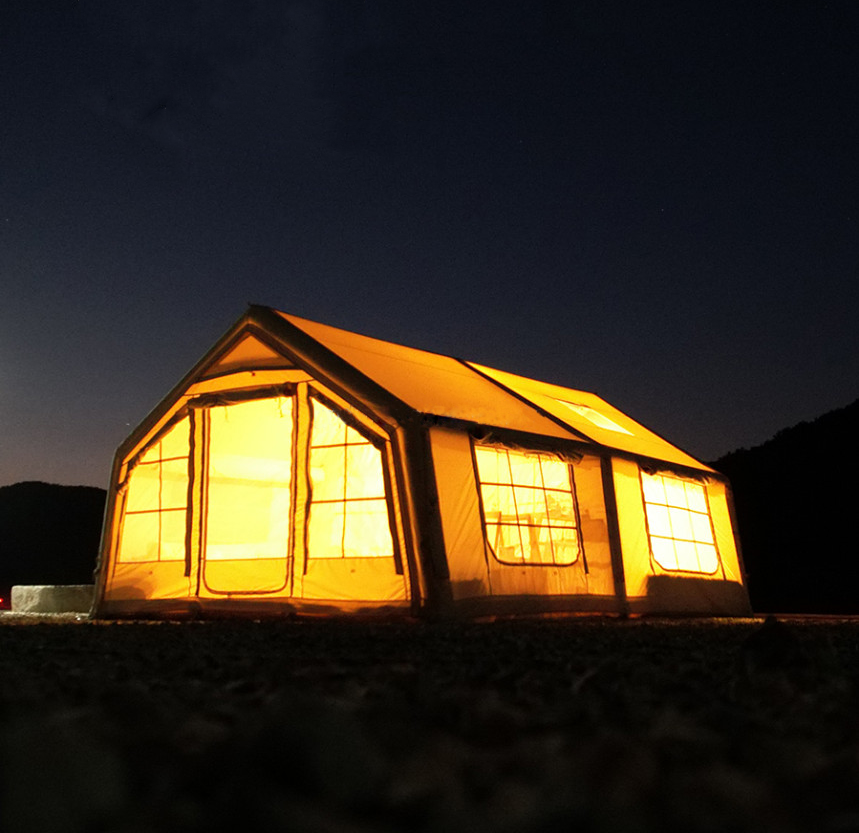 17.2 m² aufblasbares Campingzelt