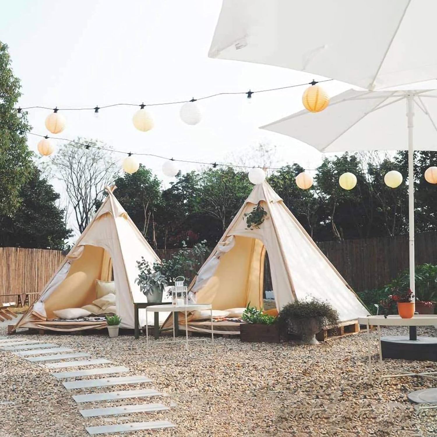 Pyramiden-Tipi-Campingzelt