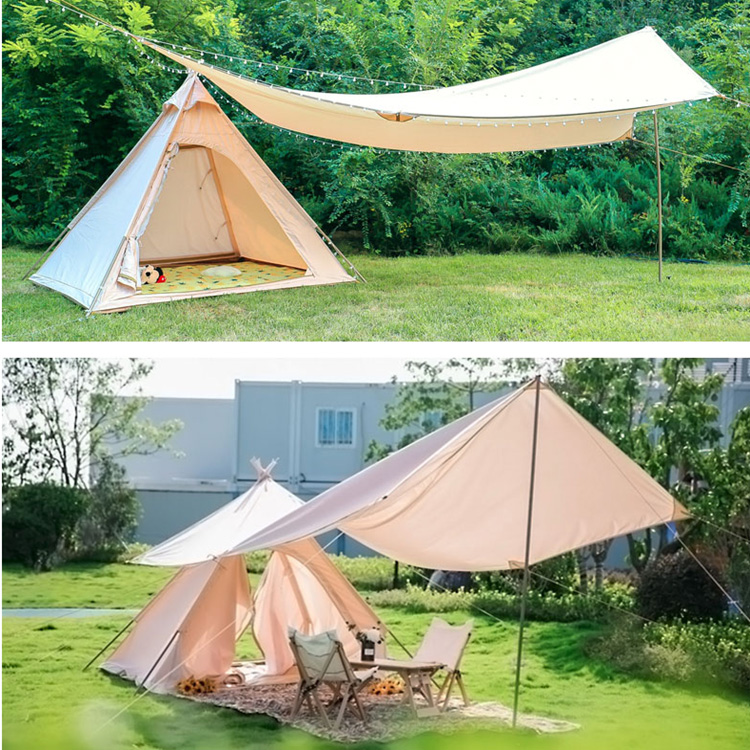 Pyramiden-Tipi-Campingzelt