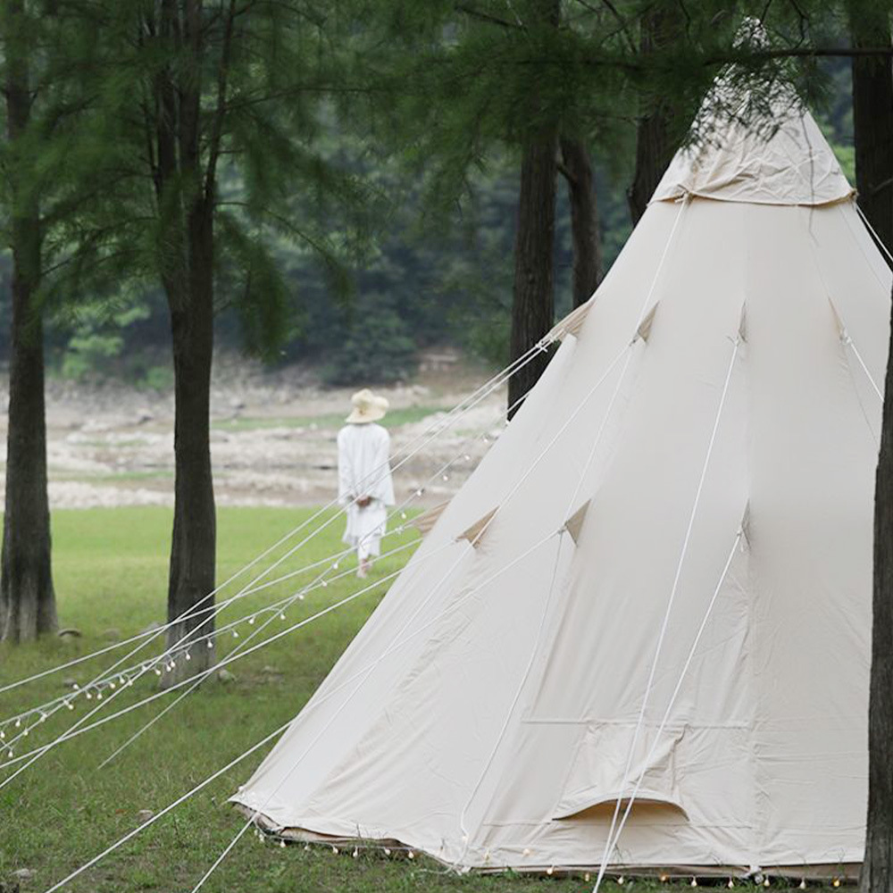 Outdoor-Camping-Pyramiden-Tipi-Zelte