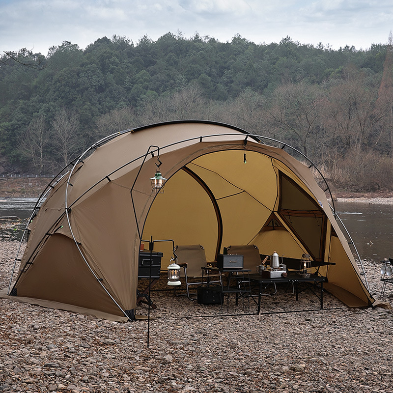Ultraleichtes wasserdichtes kugelförmiges Campingzelt aus Nylon