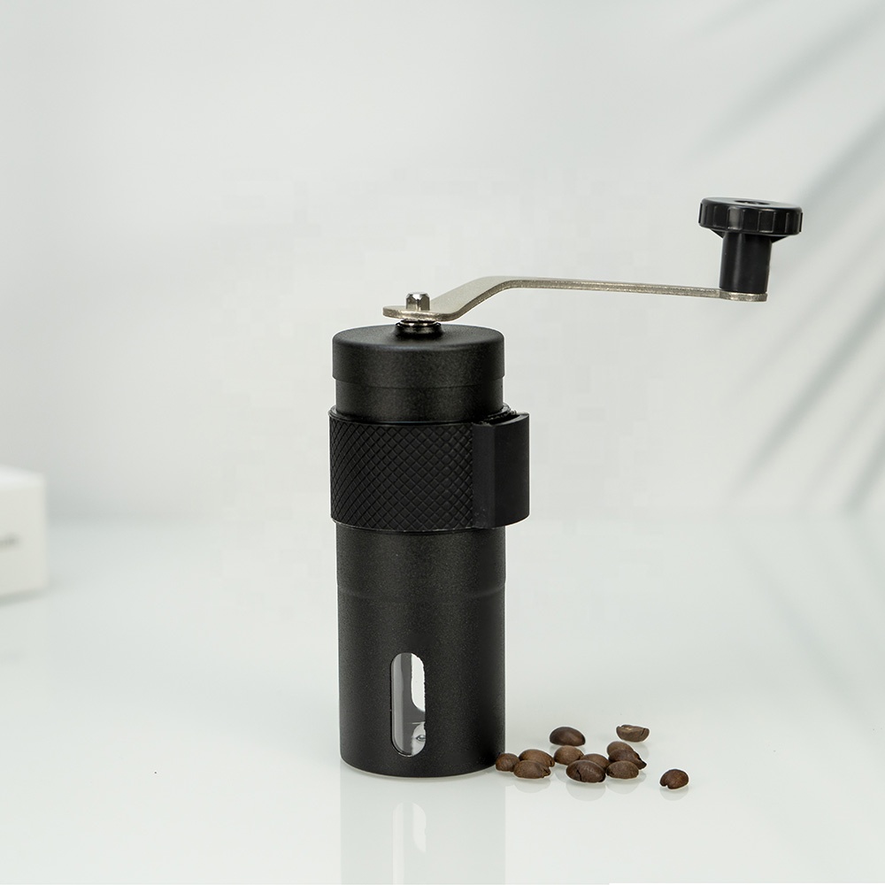 Manuelle Kaffeemühle aus Edelstahl mit Keramikkern