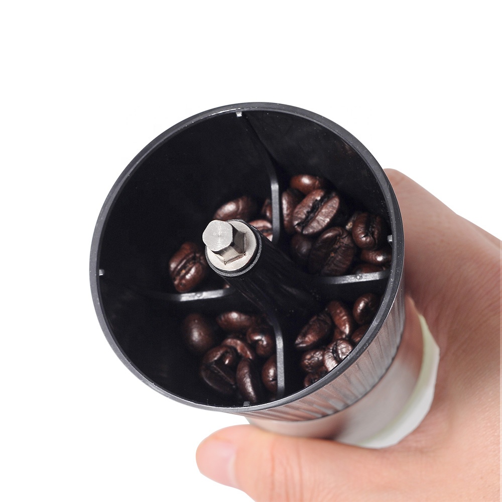 Manuelle Kaffeemühle aus Edelstahl mit Keramikkern