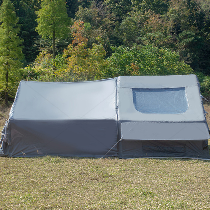 Luxuriöses, wasserdichtes, aufblasbares großes Familienzelt zum Angeln, Camping und Wandern