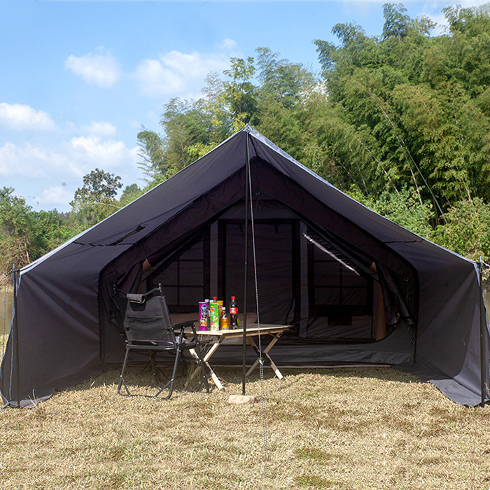 Luxuriöses, wasserdichtes, aufblasbares großes Familienzelt zum Angeln, Camping und Wandern