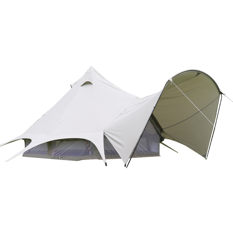 Wasserdichtes 4-Jahreszeiten-Luxus-Outdoor-Camping- und Glamping-Jurtenzelt