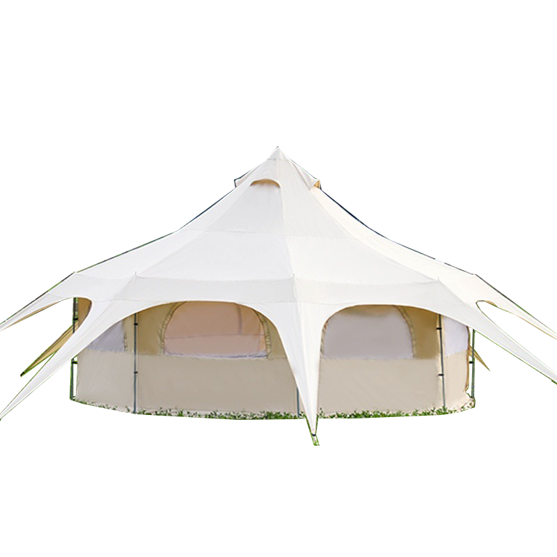 5 m doppellagiges Circus Glamping-Canvas-Zelt