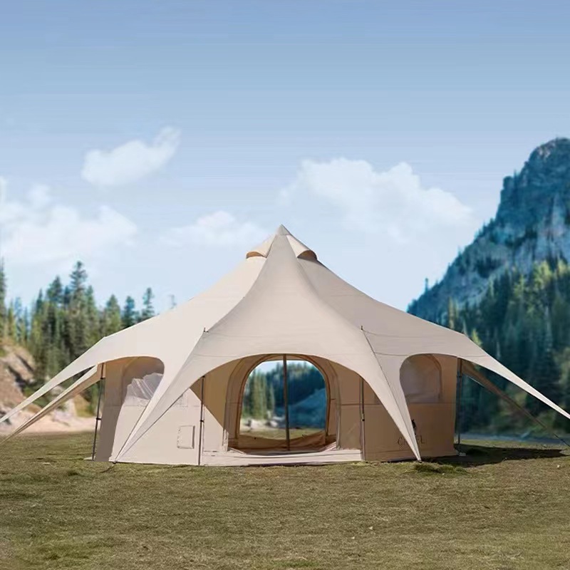 5 m doppellagiges Circus Glamping-Canvas-Zelt