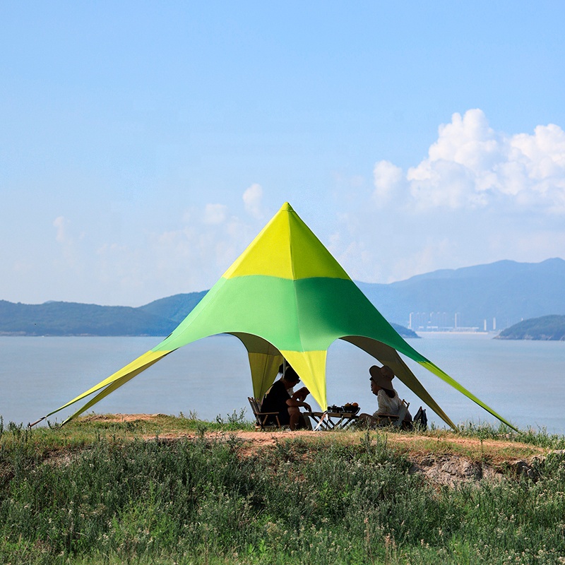 Sonnenschirm Segel Bunte Custom Star Camping Shades Zelt