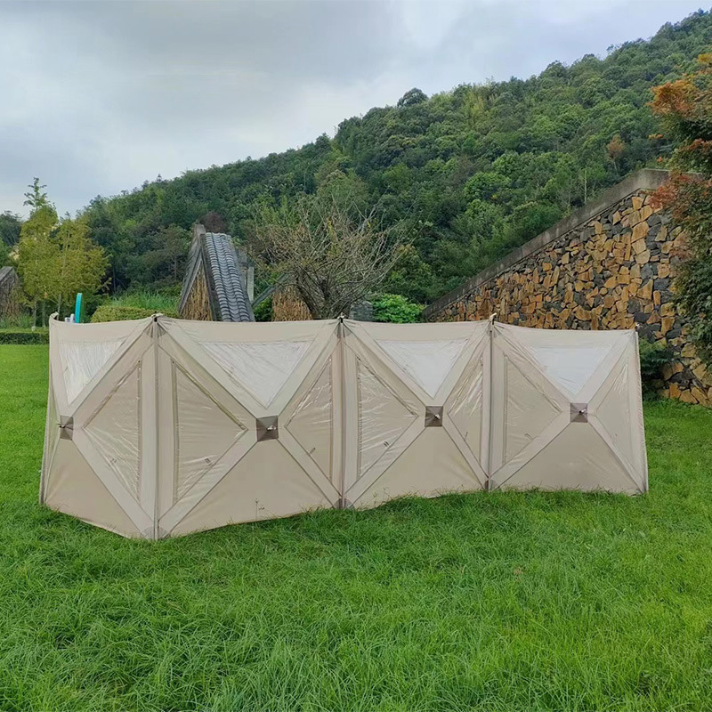 Outdoor Camping Shelter Winddichtes wasserdichtes Windschutzscheibenzelt