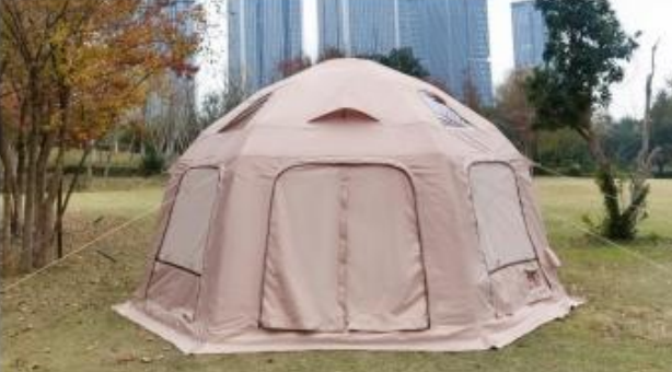 Luxuriöses Glamping-Zelt Wasserdichtes Kugelkuppel-Campingzelt