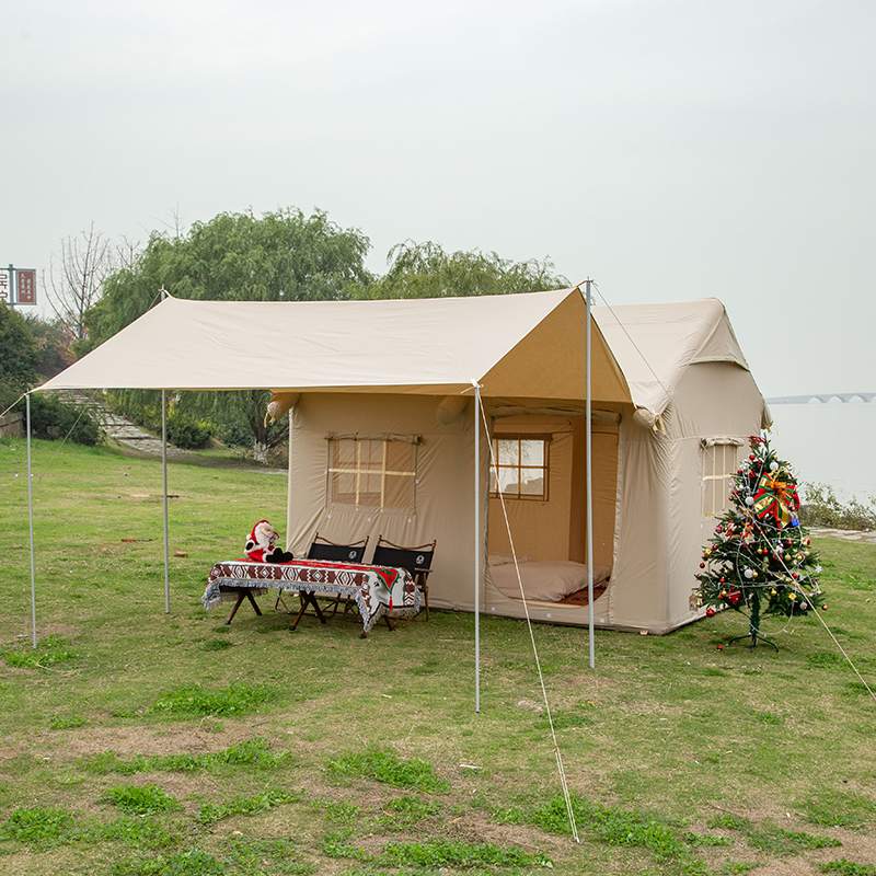 Luxuriöses Glamping-Zelt Wasserdichtes automatisches Campingzelt