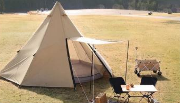Outdoor-Camping-Pyramiden-Tipi-Zelte mit Unterstand