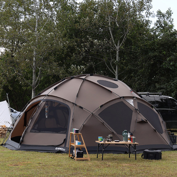 Hemisphere Kuppelzelt für Outdoor-Camping, Events und Festivals