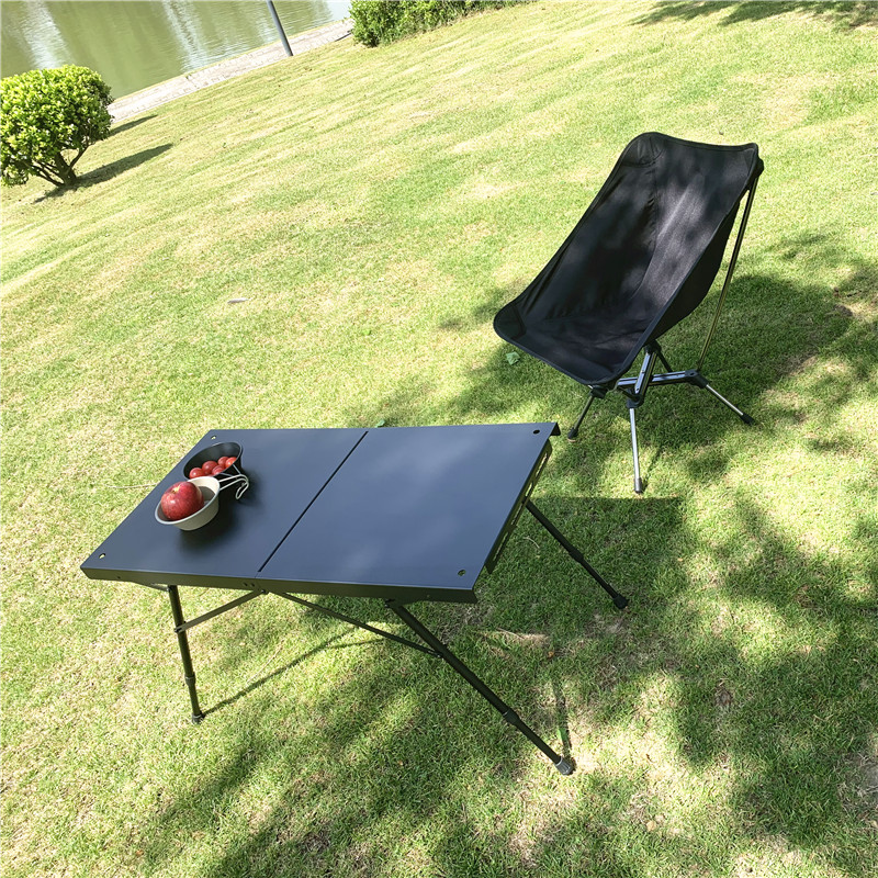 Ultraleichter Klapptisch aus Aluminiumlegierung für Camping im Freien