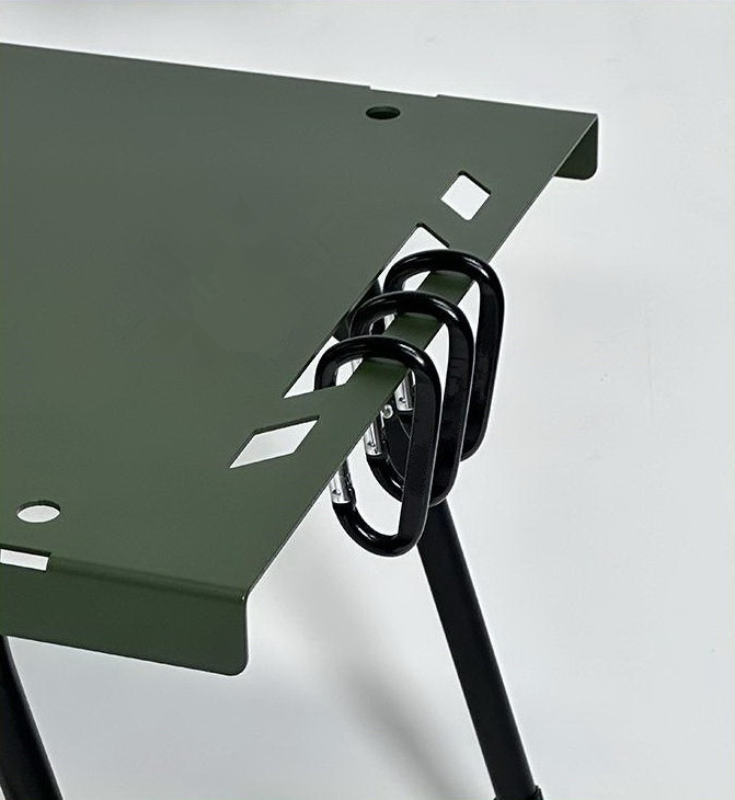 Ultraleichter Klapptisch aus Aluminiumlegierung für Camping im Freien