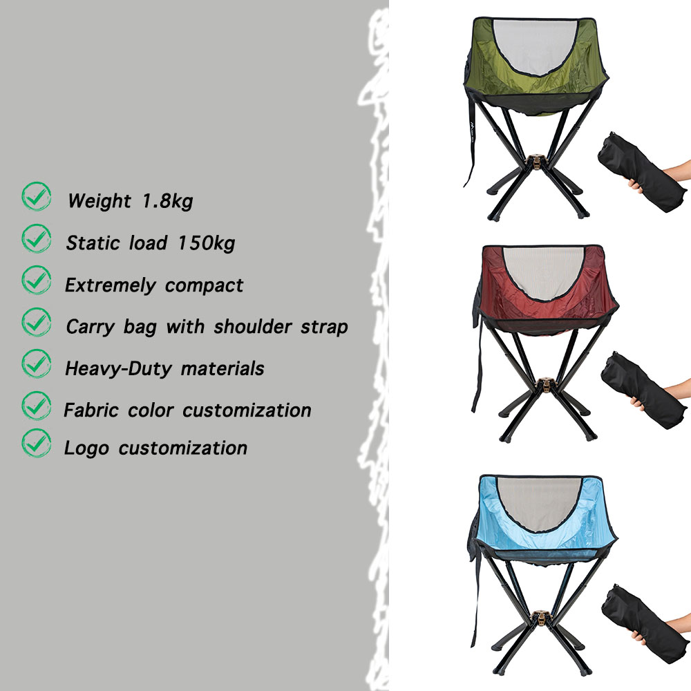 Leichter, klappbarer Moon Chair für Camping