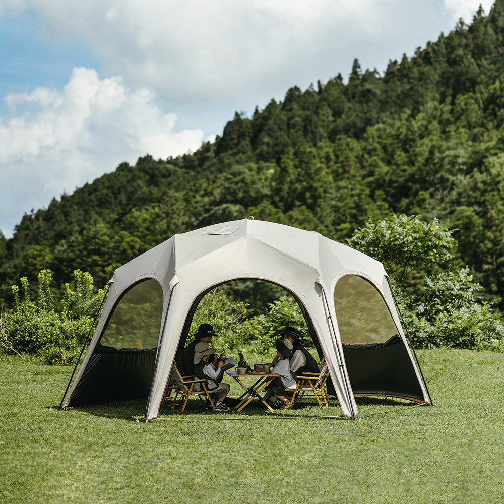 18 m² Großraum-Tarpzelt Infinite Connection